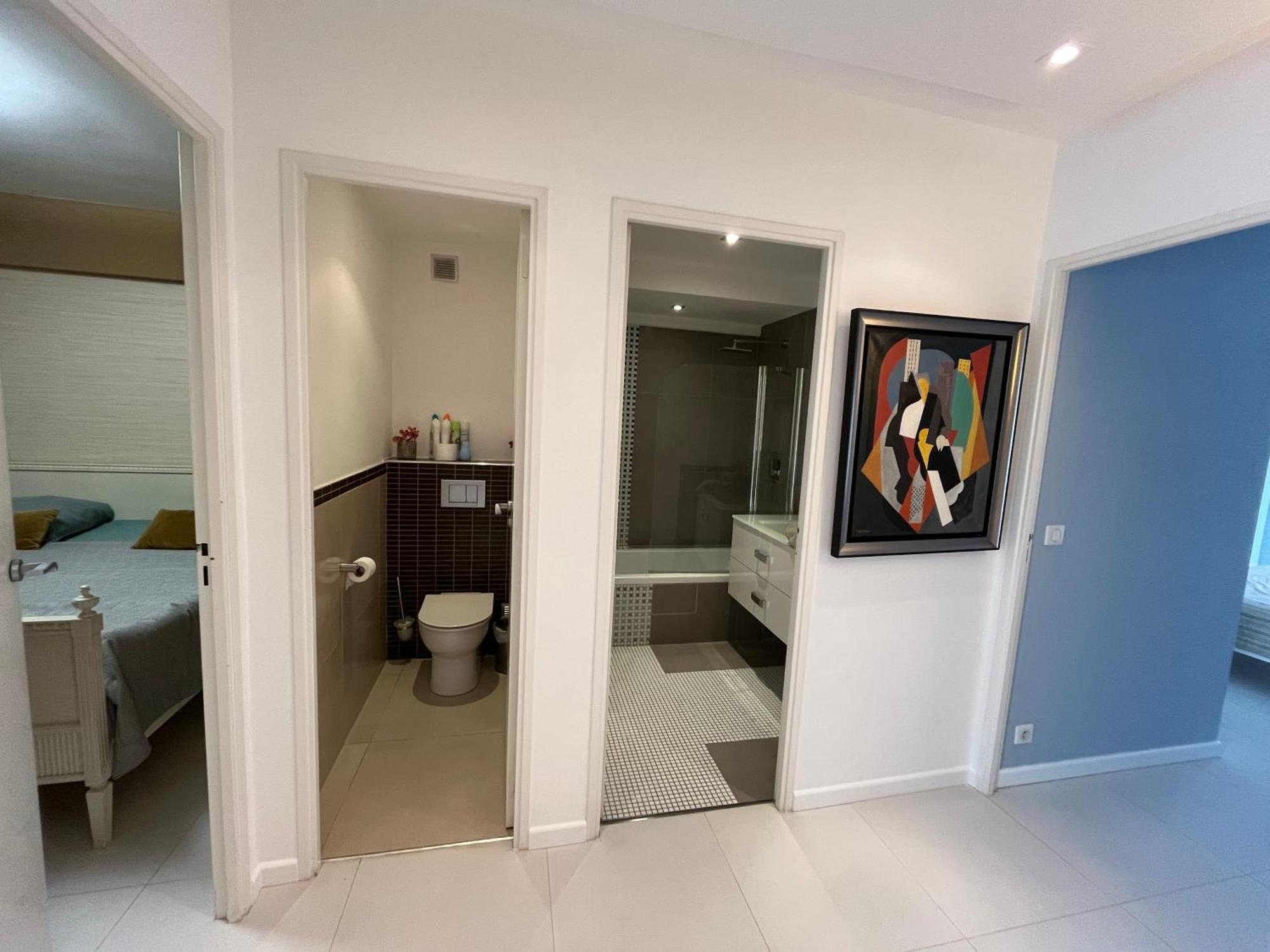 Appartement Calme Familial 3 Ch Avec Terrasses Juan-les-Pins Kültér fotó